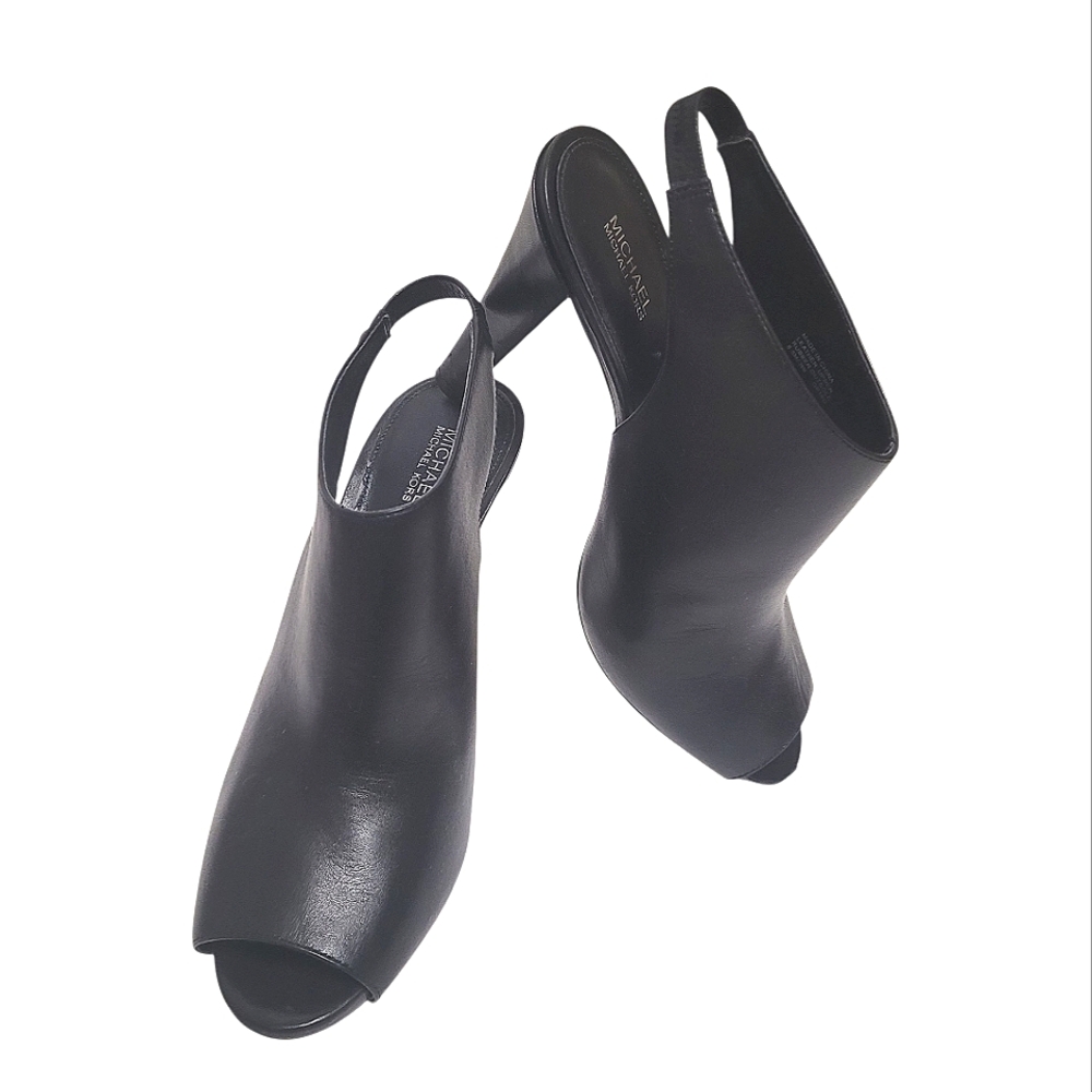 Michael Kors Slingback Peep Toe Mules